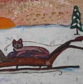 Cat Sled Team Right